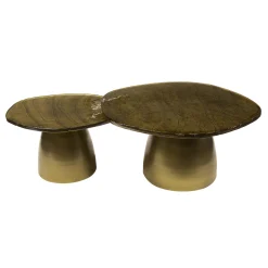 Salontafel Eclipse Goud Set van 2 - Giga Meubel