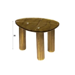 Salontafel Eclipse Goud S - Giga Meubel