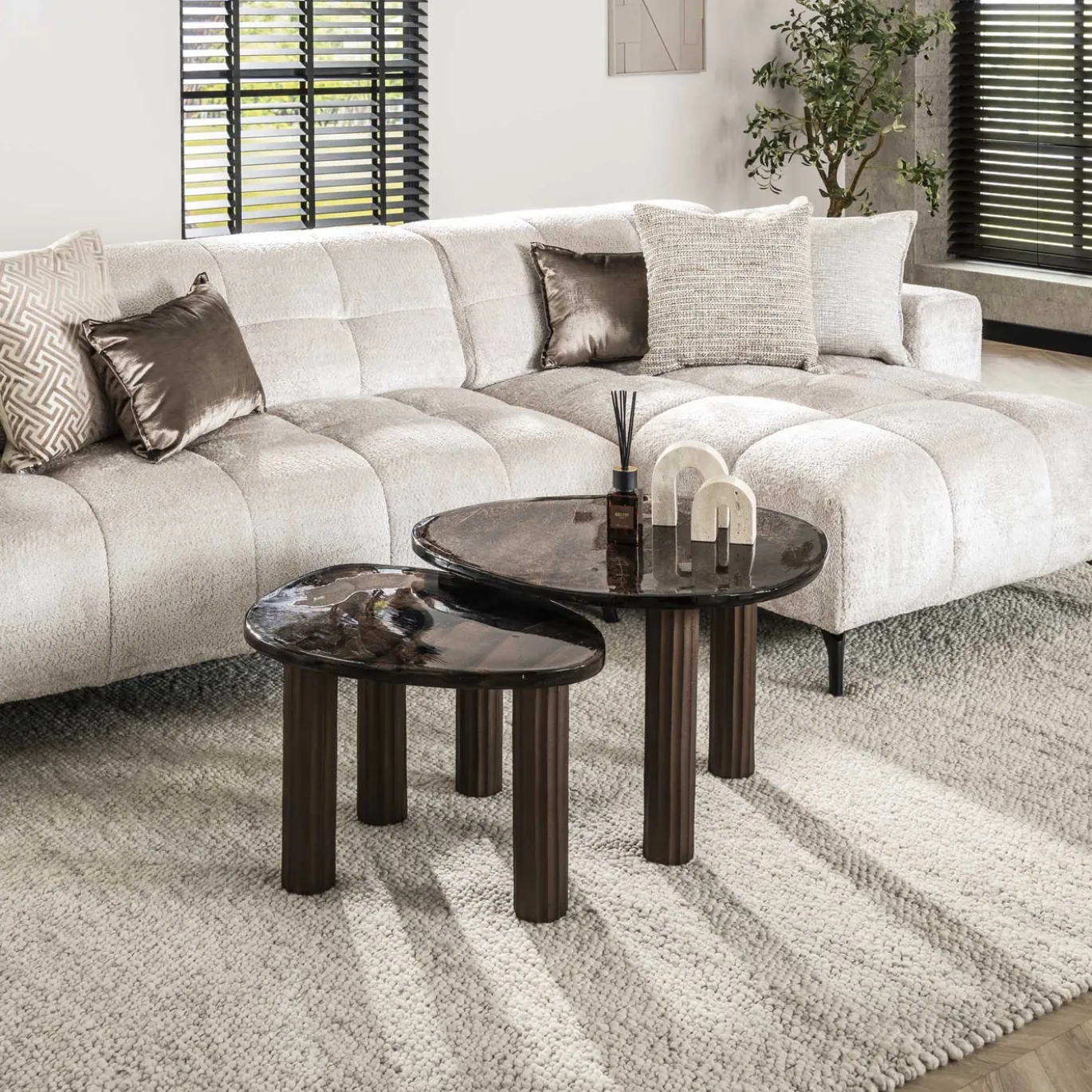 Salontafel Eclipse Koper M - Giga Meubel