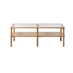 Salontafel Elba Salontafel Naturel Eiken 60x120cm - Giga Living