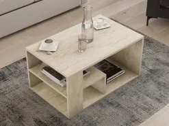 Salontafel Eros Travertinlook 80cm