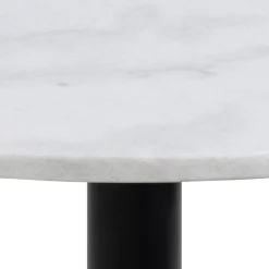 Salontafel Estelle Rond Marmer Wit Ø60cm - Giga Living