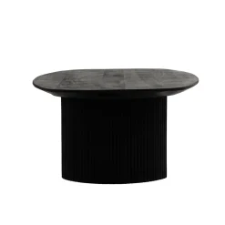 Salontafel Feline Zwart 130cm - Giga Meubel