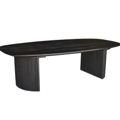 Salontafel Feline Zwart 130cm - Giga Meubel