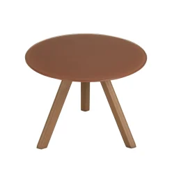Salontafel Felix Terra Glas Rond Set van 2 - Giga Meubel