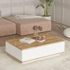 Salontafel Fethiye Naturel/Wit