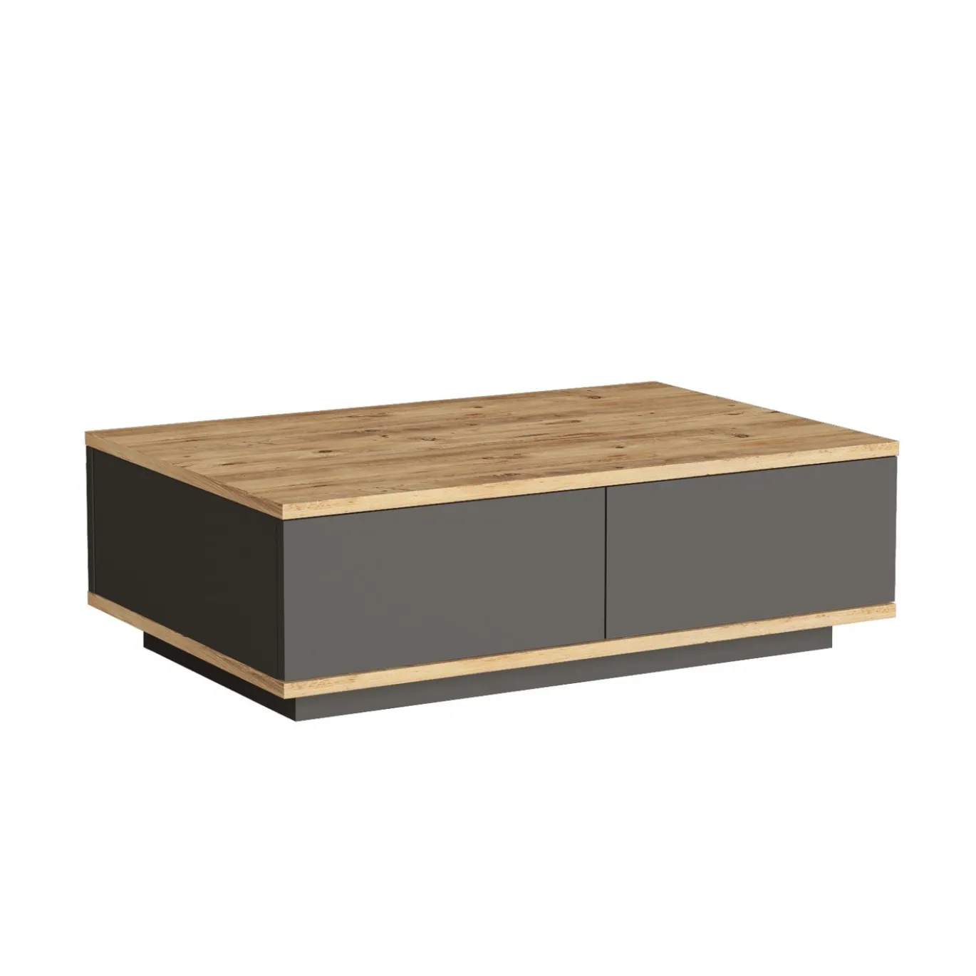 Salontafel Filizoren Antraciet/Naturel
