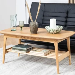 Salontafel Fjorda Eikenfineer 130cm - Giga Living