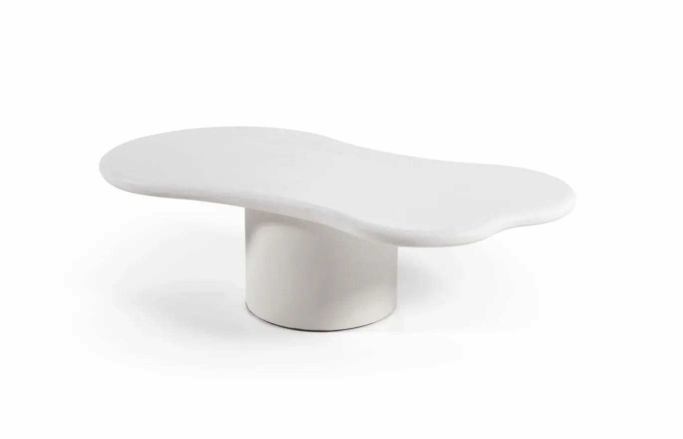 Salontafel Flow Off White 120cm - Giga Living