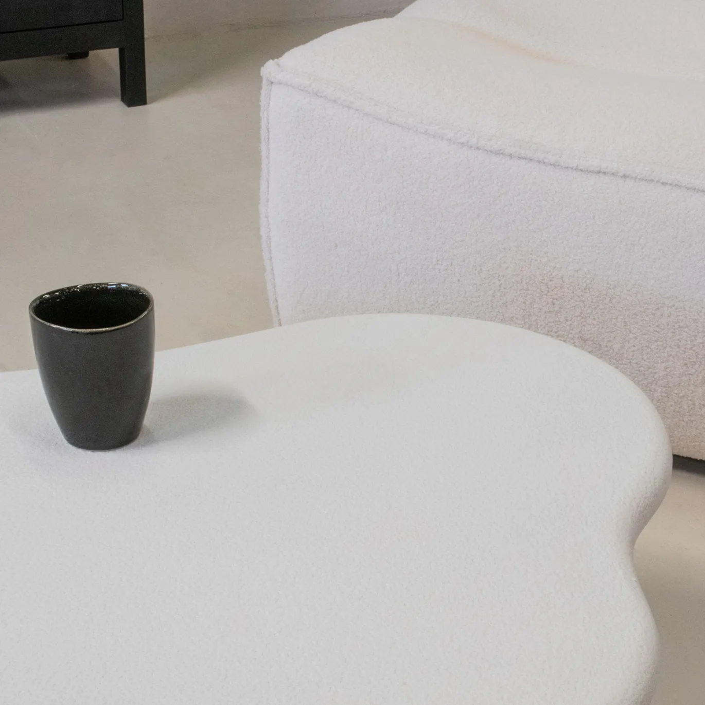 Salontafel Flow Off White 120cm - Giga Living