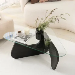 Salontafel Freya Glas/Antraciet