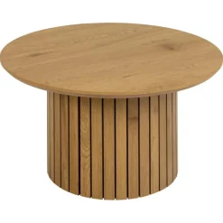 Salontafel Gillan Ø80cm Naturel - Giga Living
