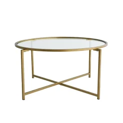 Salontafel Gold Sun Rond
