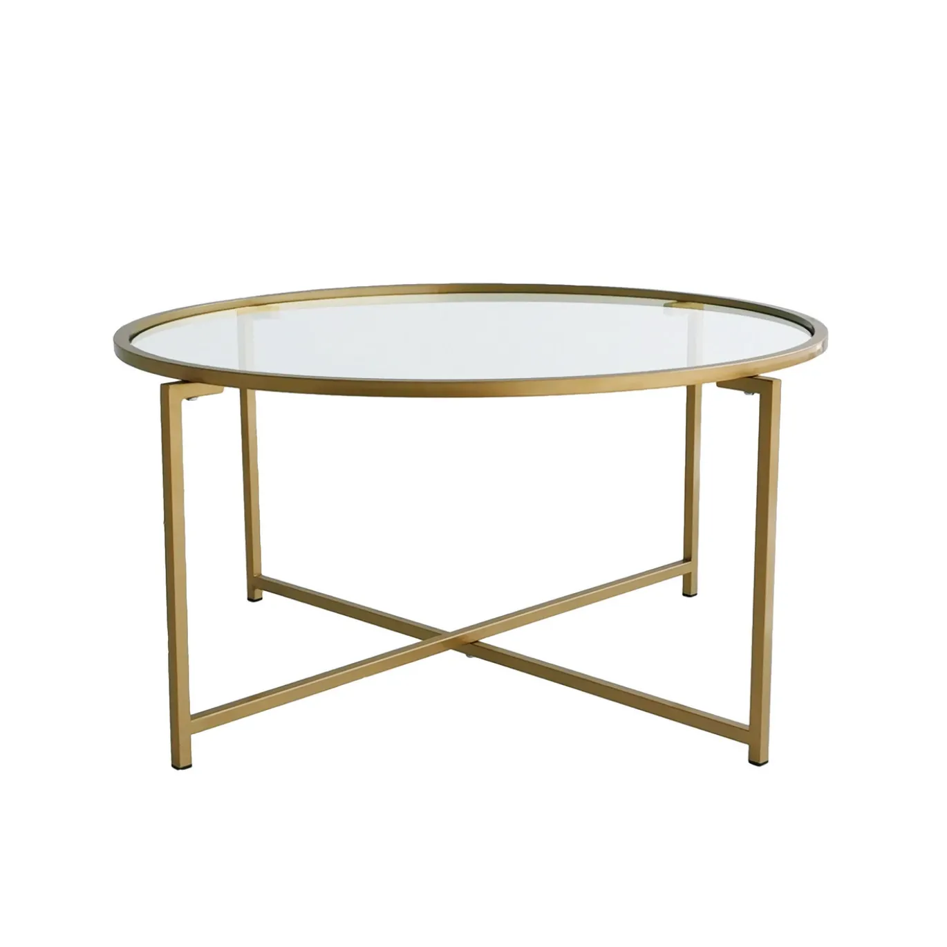 Salontafel Gold Sun Rond