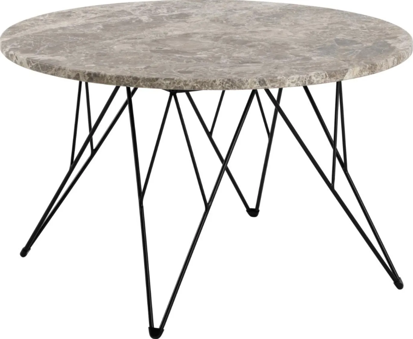 Salontafel Hermanson Stone Ø80x46,2cm Marmer - Giga Living