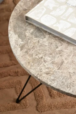 Salontafel Hermanson Stone Ø80x46,2cm Marmer - Giga Living