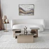Salontafel Jazz Beige/Brons Set van 3