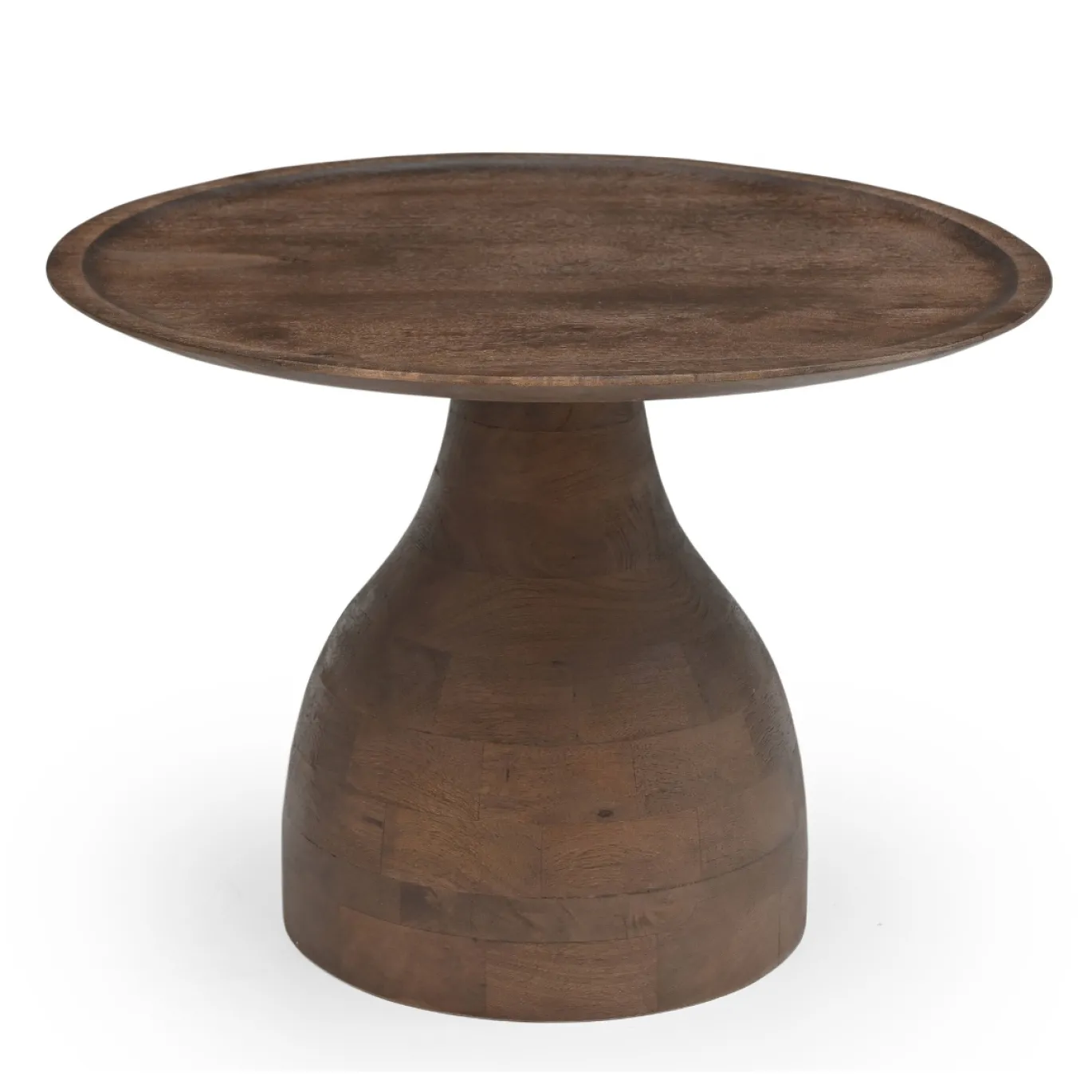 Salontafel Joji Walnoot Ø60cm - Giga Meubel
