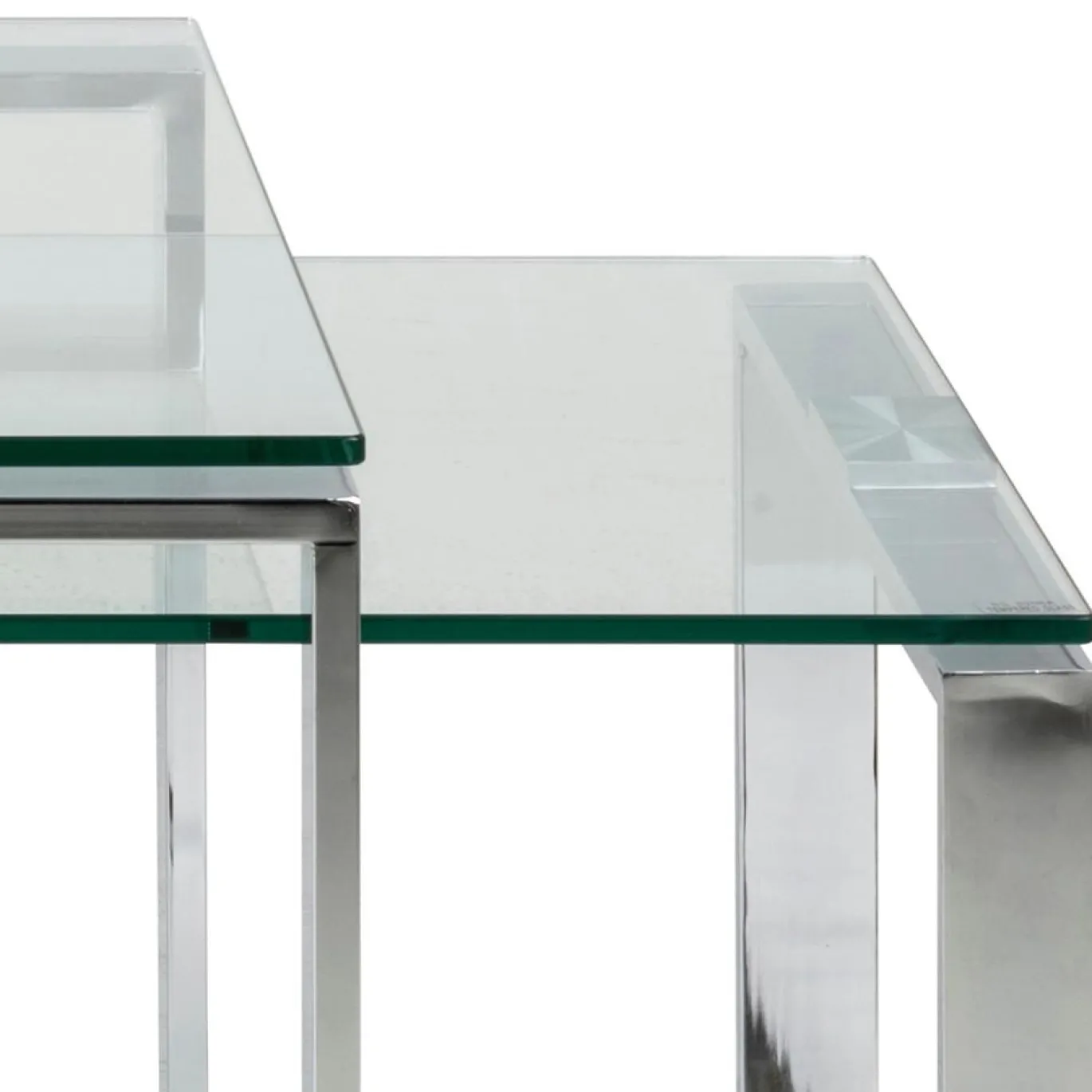 Salontafel Jordis Glas Clear 115cm - Giga Living