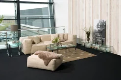 Salontafel Jordis Glas Clear 115cm - Giga Living