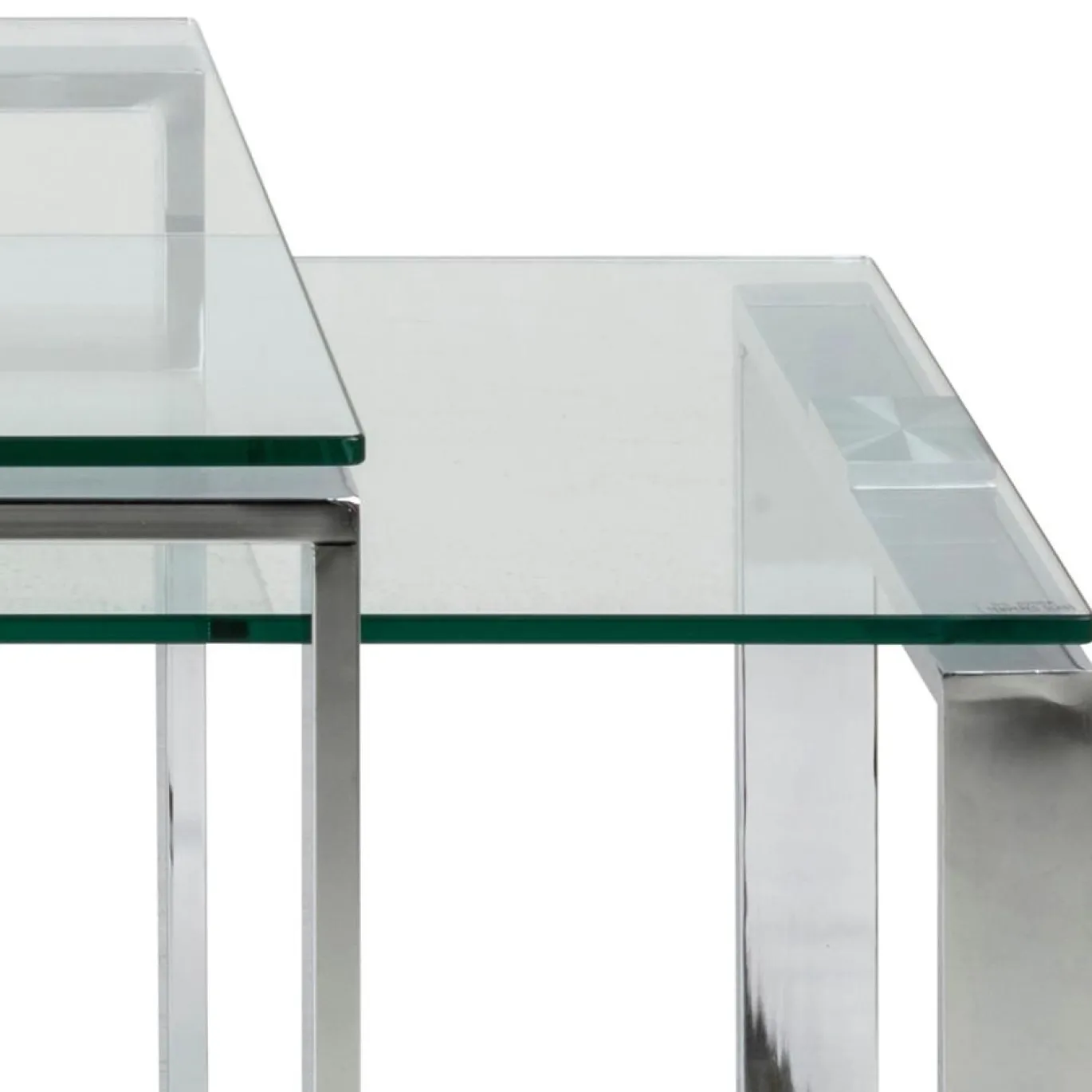 Salontafel Jordis Glas Clear 115cm - Giga Living