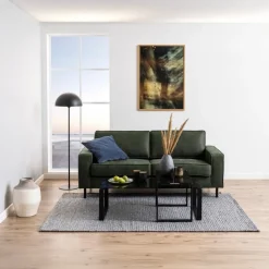 Salontafel Jordis Glas Smoked 115cm - Giga Living