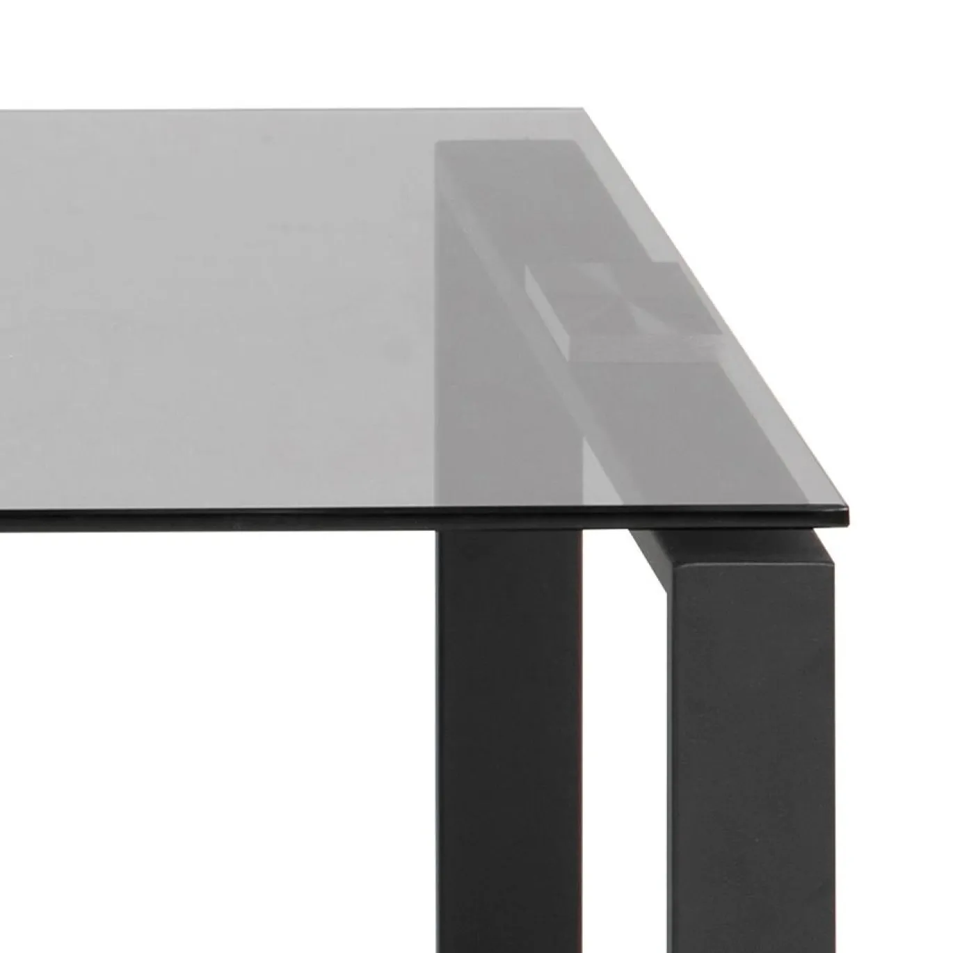 Salontafel Jordis Glas Smoked 115cm - Giga Living