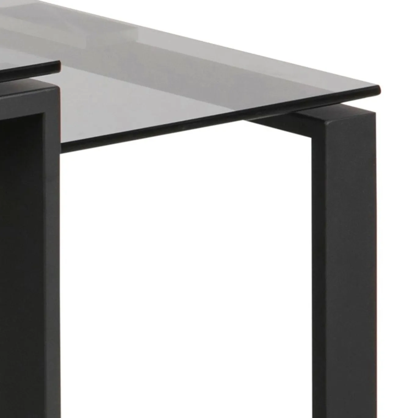 Salontafel Jordis Glas Smoked 115cm - Giga Living