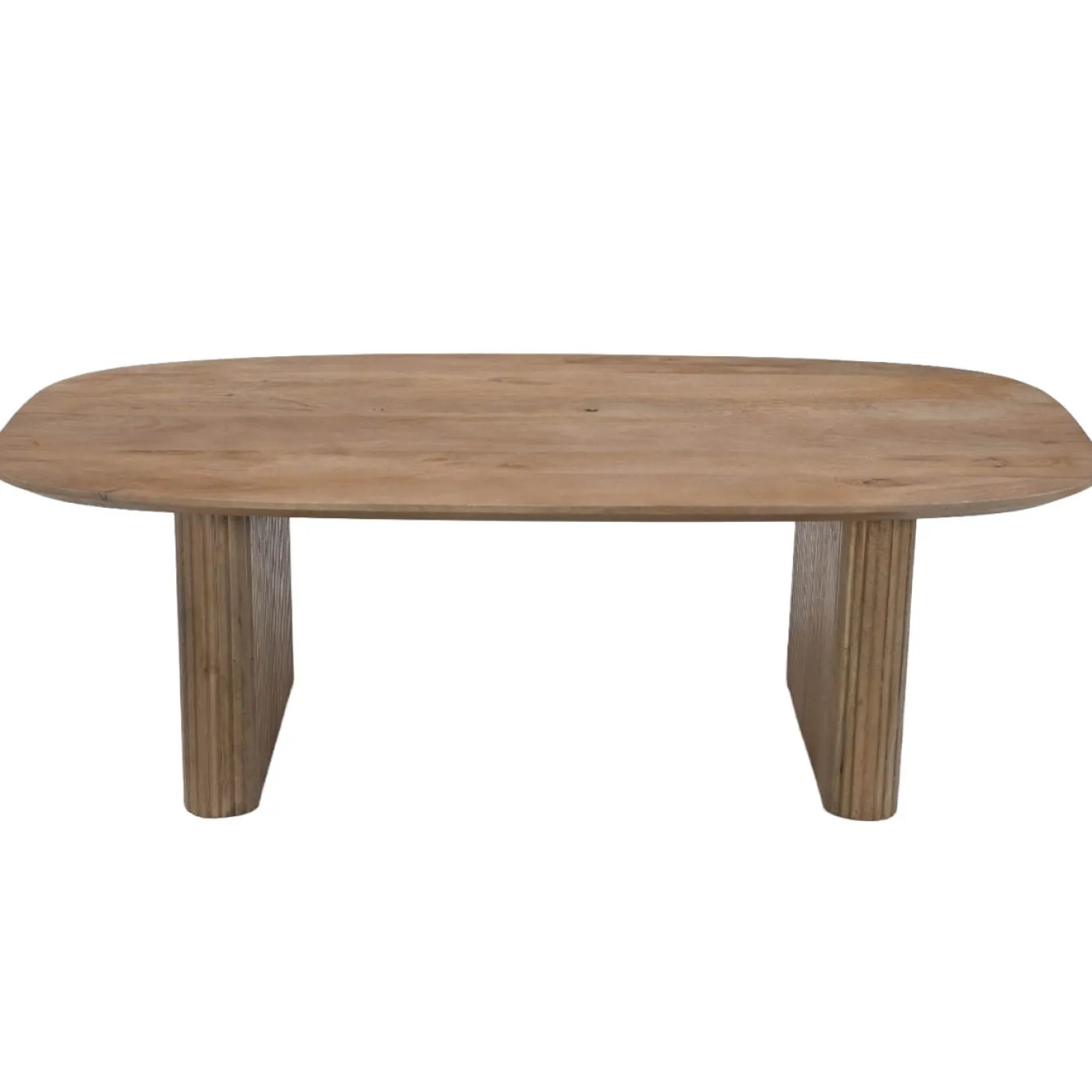 Salontafel Juro Naturel Deens Ovaal 120cm - Giga Meubel