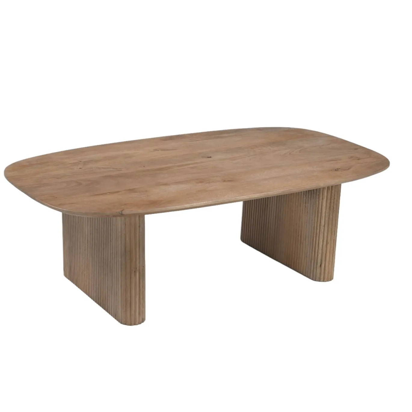 Salontafel Juro Naturel Deens Ovaal 120cm - Giga Meubel