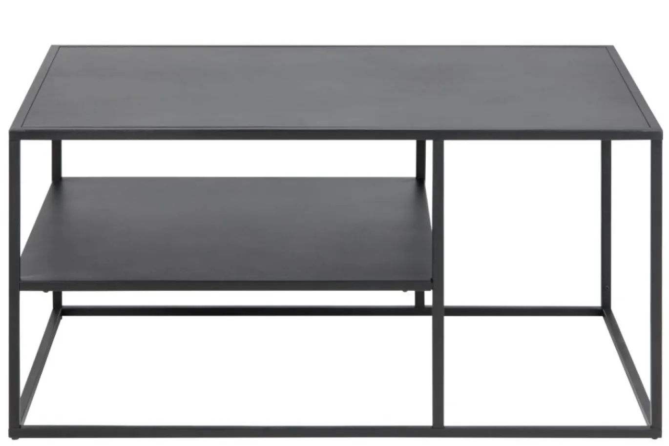 Salontafel Keaton Zwart 90cm - Giga Living