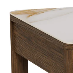 Salontafel Lawson Keramiek Crème 130cm - Giga Living
