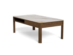 Salontafel Lawson Keramiek Crème 130cm - Giga Living