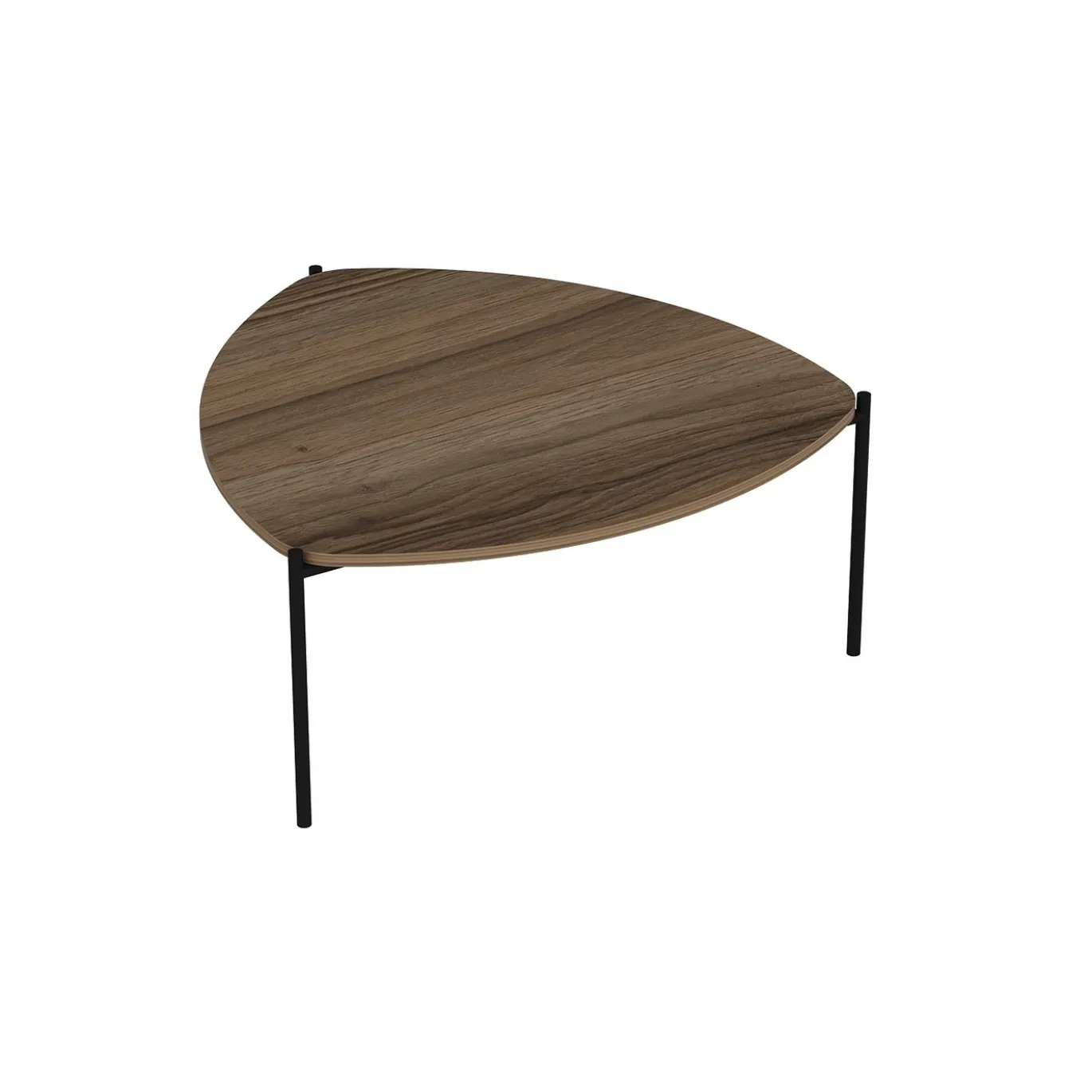 Salontafel Lenny Walnoot 90cm