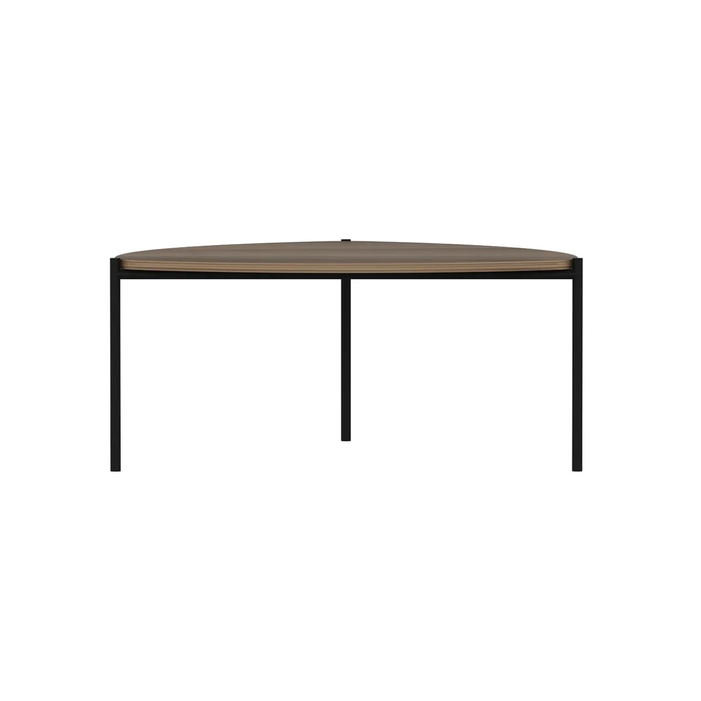 Salontafel Lenny Walnoot 90cm
