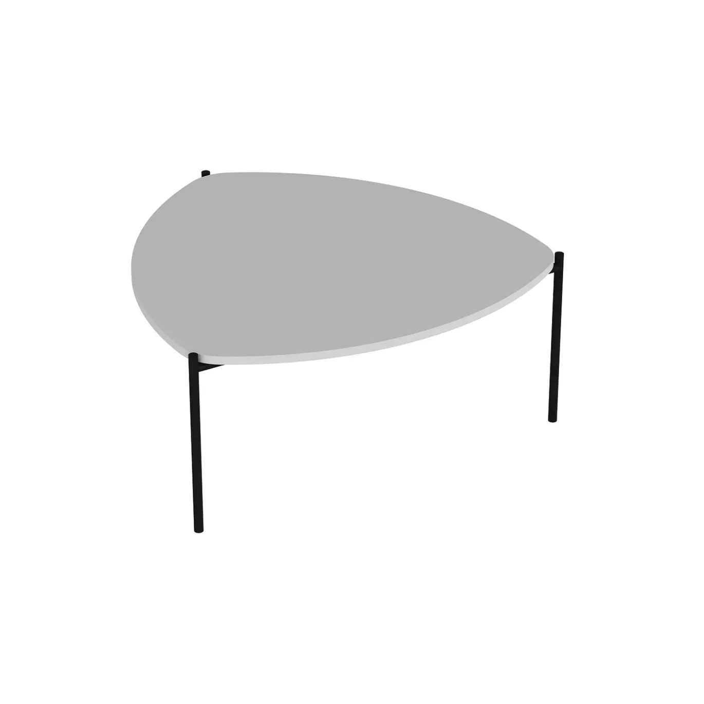 Salontafel Lenny Wit 90cm