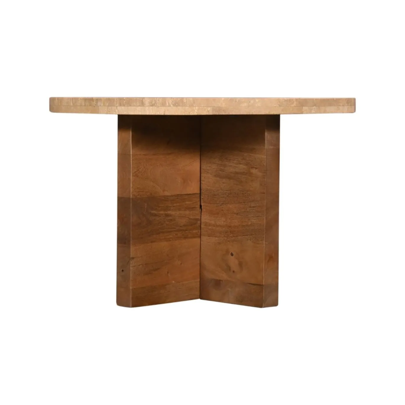 Salontafel Leno Travertin Naturel Set van 2 - Giga Meubel