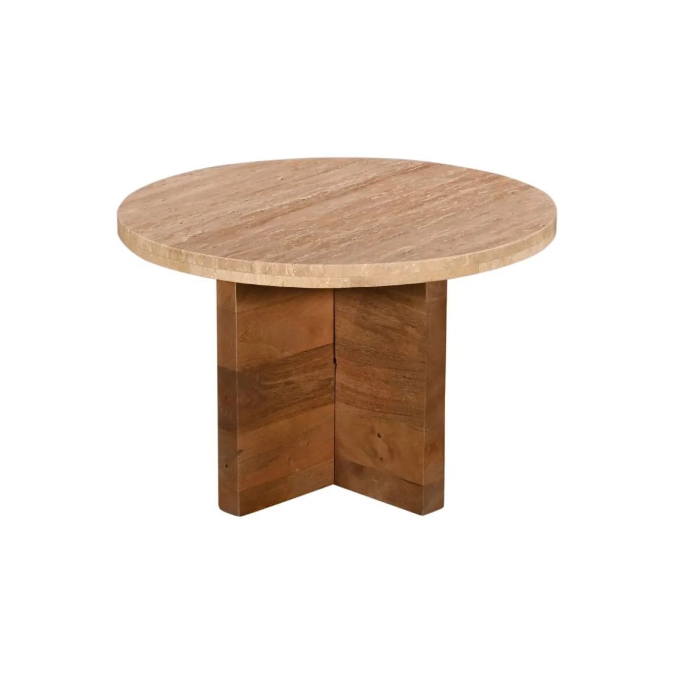 Salontafel Leno Travertin Naturel Set van 2 - Giga Meubel