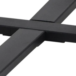 Salontafel Liam MDF Zwart Ø77cm - Giga Living