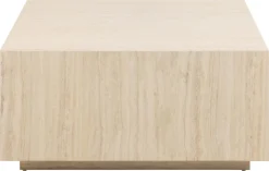 Salontafel Lima Beige 90cm MDF - Giga Living