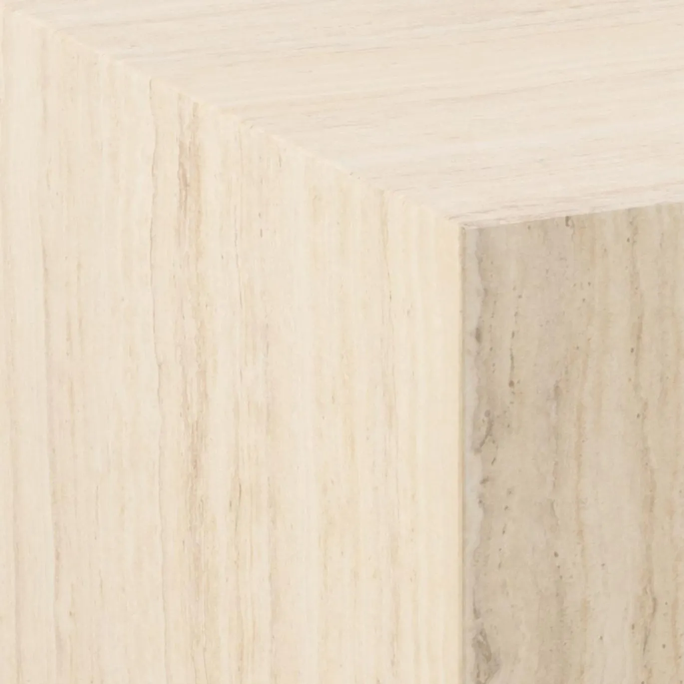 Salontafel Lima Beige 90cm MDF - Giga Living