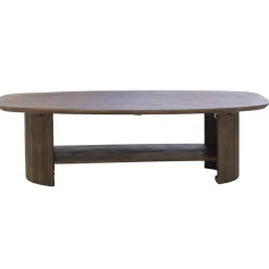 Salontafel Lorna Bruin 130cm - Giga Meubel