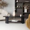 Salontafel Lorna Zwart 130cm - Giga Meubel