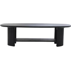 Salontafel Lorna Zwart 130cm - Giga Meubel