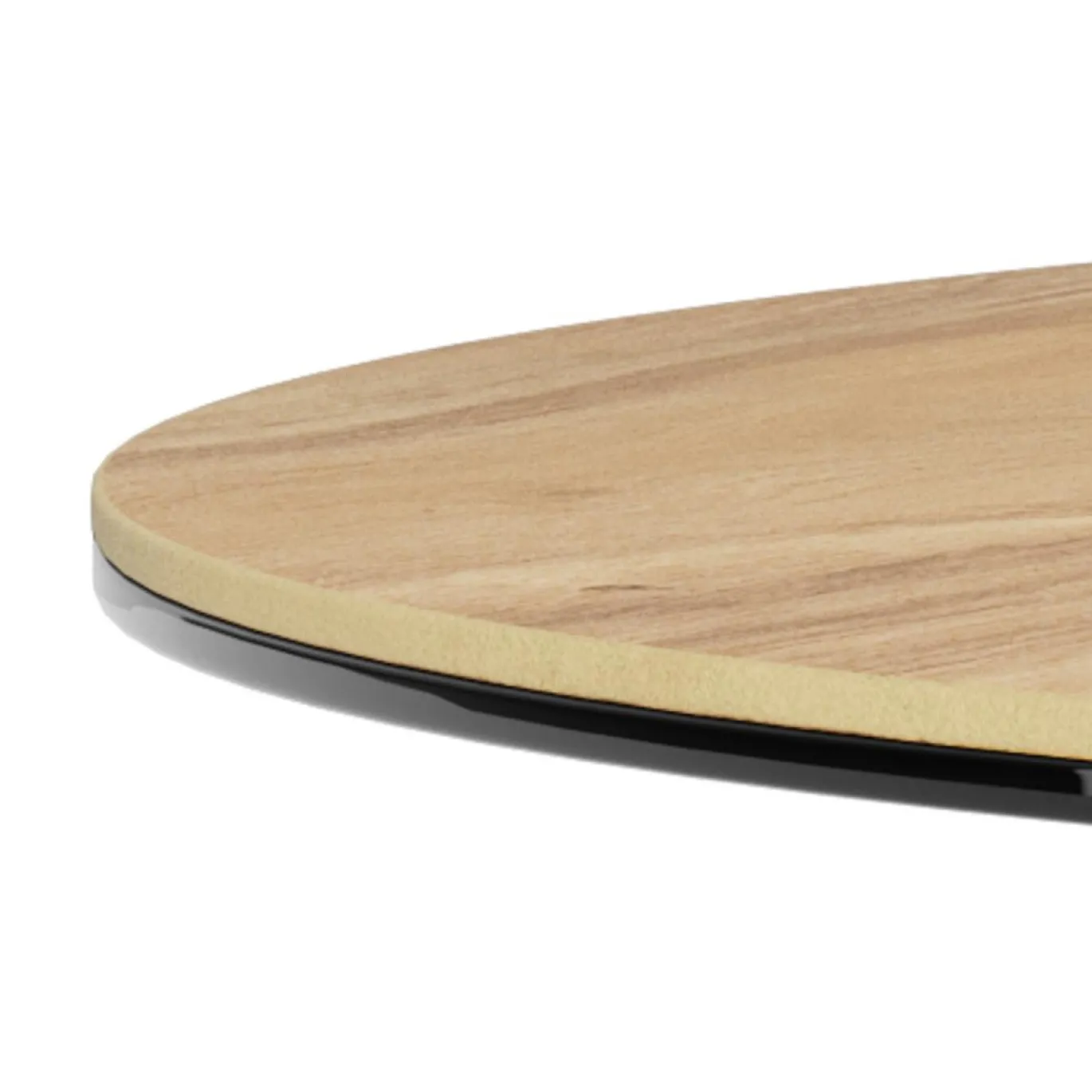 Salontafel Luno Keramiek Wild Eiken Grijs Ø82cm - Giga Living