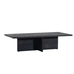 Salontafel Maddox Zwart 140cm - Giga Meubel