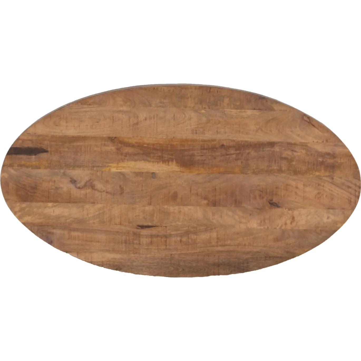 Salontafel Mansour Ovaal Bruin 130cm - Giga Meubel