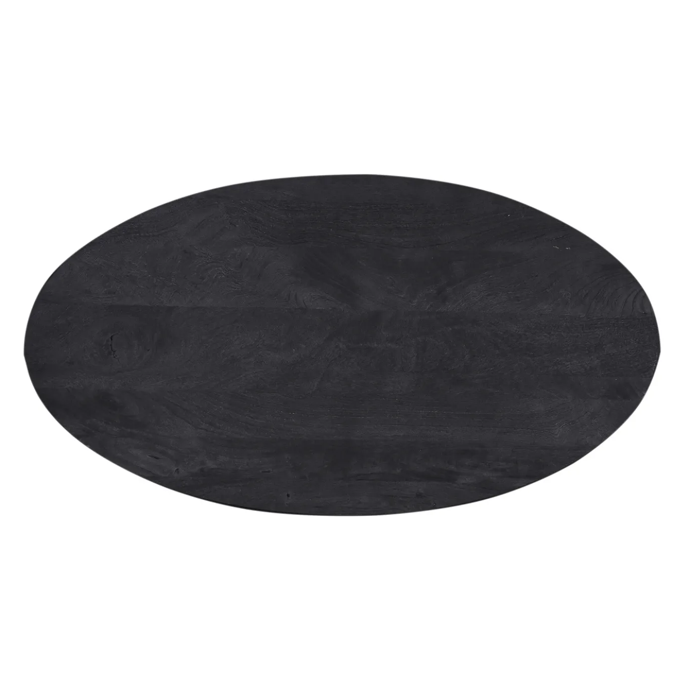 Salontafel Mansour Ovaal Zwart 130cm - Giga Meubel