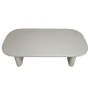 Salontafel Maya Deens Ovaal Beige 120cm - Giga Meubel