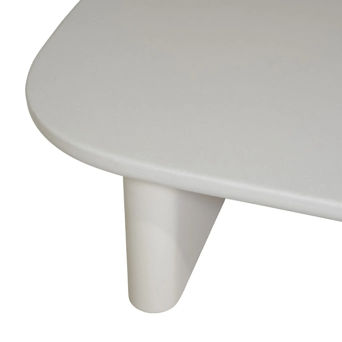 Salontafel Maya Deens Ovaal Beige 120cm - Giga Meubel